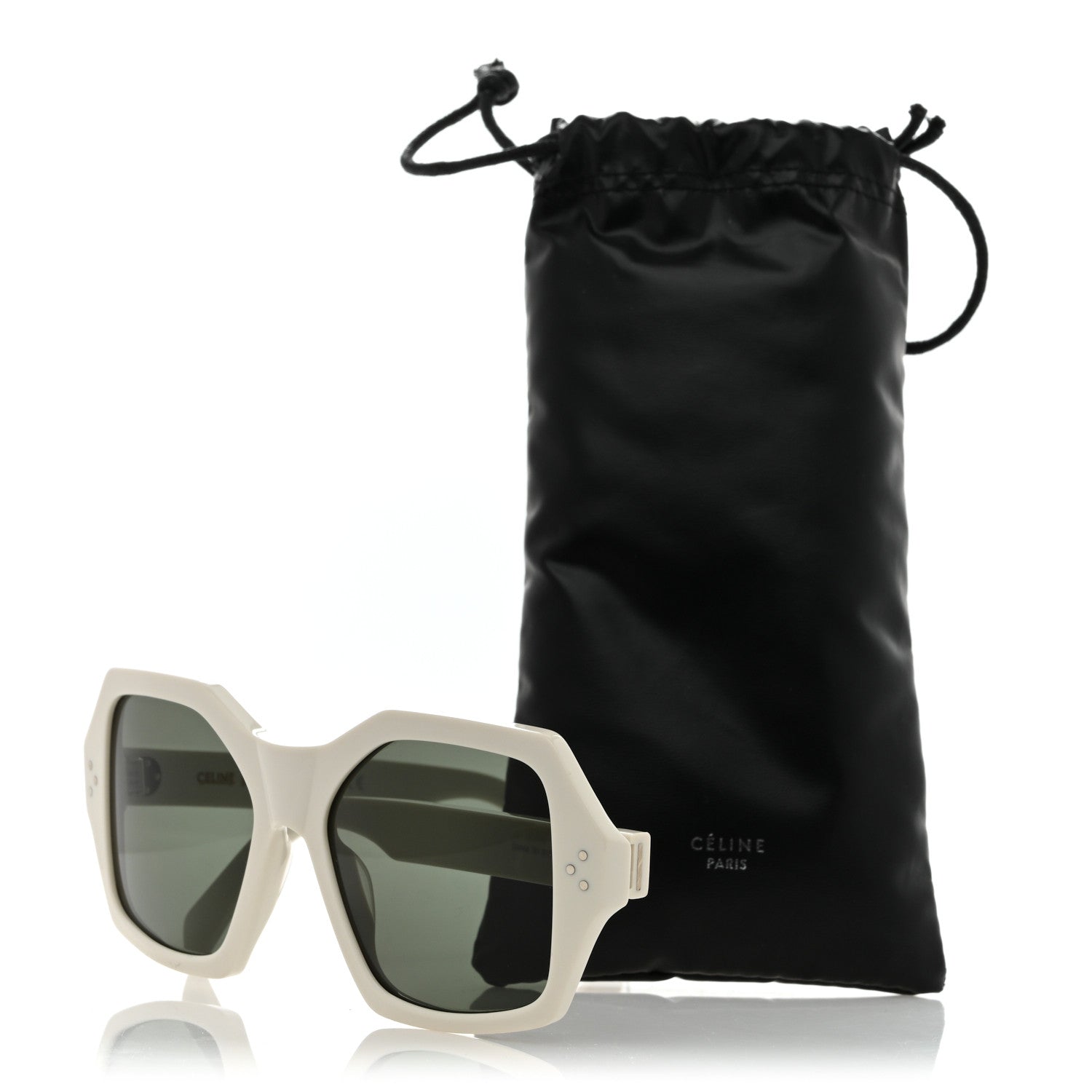 Celine Acetate Sunglasses CL40104I White 7 of 7