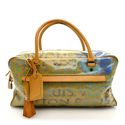 Louis Vuitton Monogram Pulp Defile Weekender PM Yellow 1 of 9