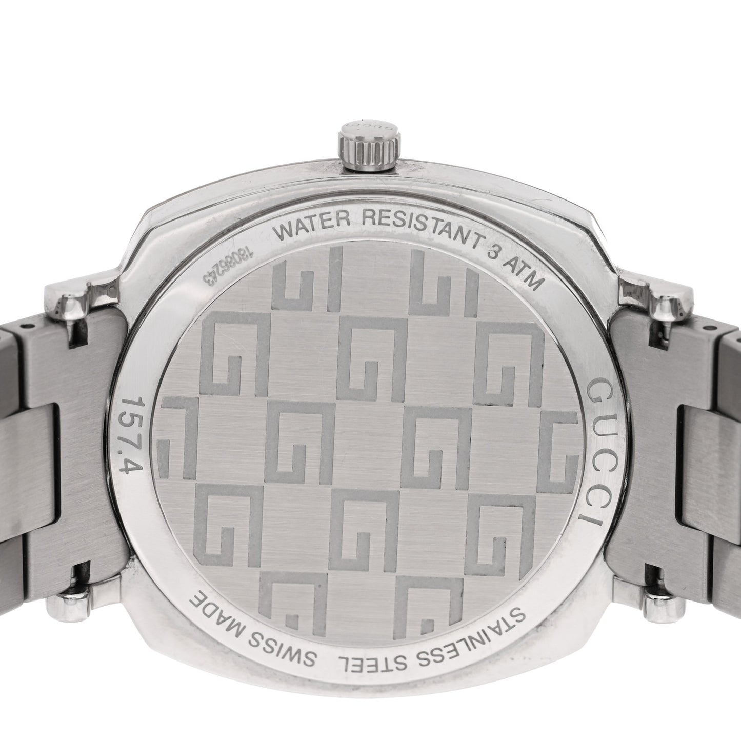 Stainless Steel 35mm Grip Quartz Watch