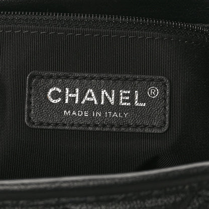 Chanel Patent Goatskin Quilted Medium Gabrielle Hobo Black 6 of 10