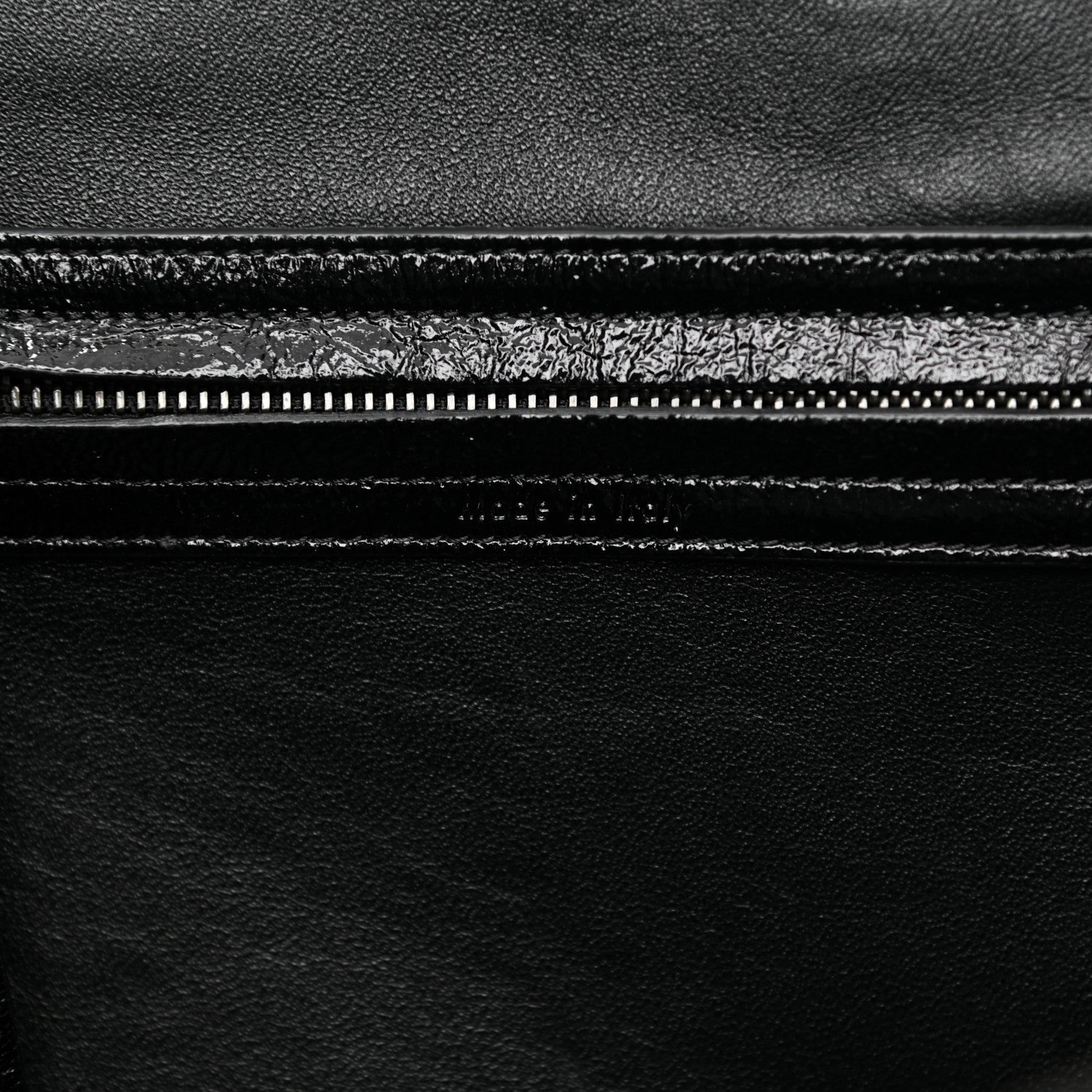 Celine Shiny Goatskin Medium Phantom Luggage Black 5 of 12