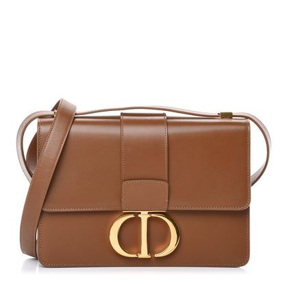 Christian Dior Smooth Calfskin 30 Montaigne Flap Bag Brown 1 of 11