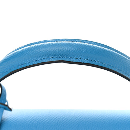 Moynat Carat Calfskin Rejane PM Sky Blue 15 of 17