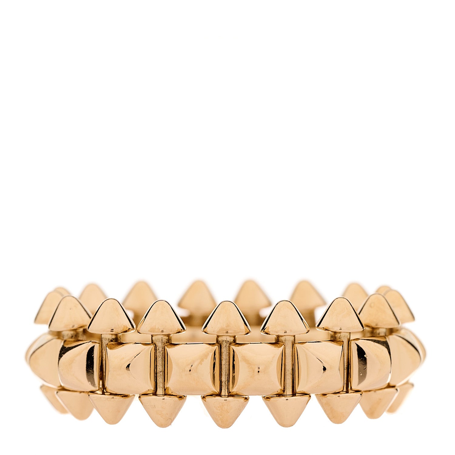 Cartier 18K Pink Gold MM Clash De Cartier Ring 54 6.75 3 of 5