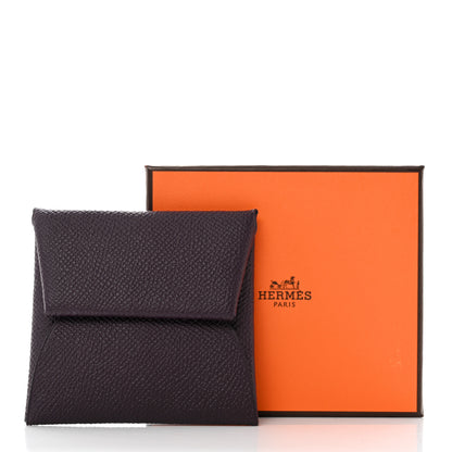 Hermes Epsom Bastia Coin Purse Raisin 7 of 7
