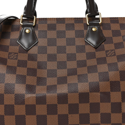 Louis Vuitton Damier Ebene Speedy Bandouliere 30 8 of 10