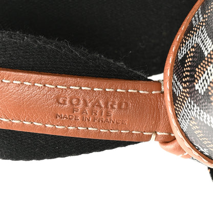 Goyard Goyardine Capetien Messenger Bag Black Gold 7 of 11