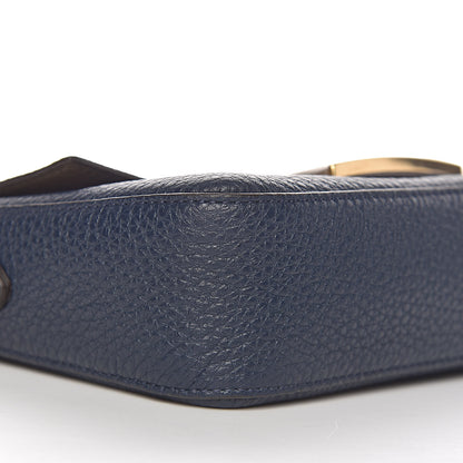 Fendi Cuoio Romano Mini Baguette Indaco 5 of 10