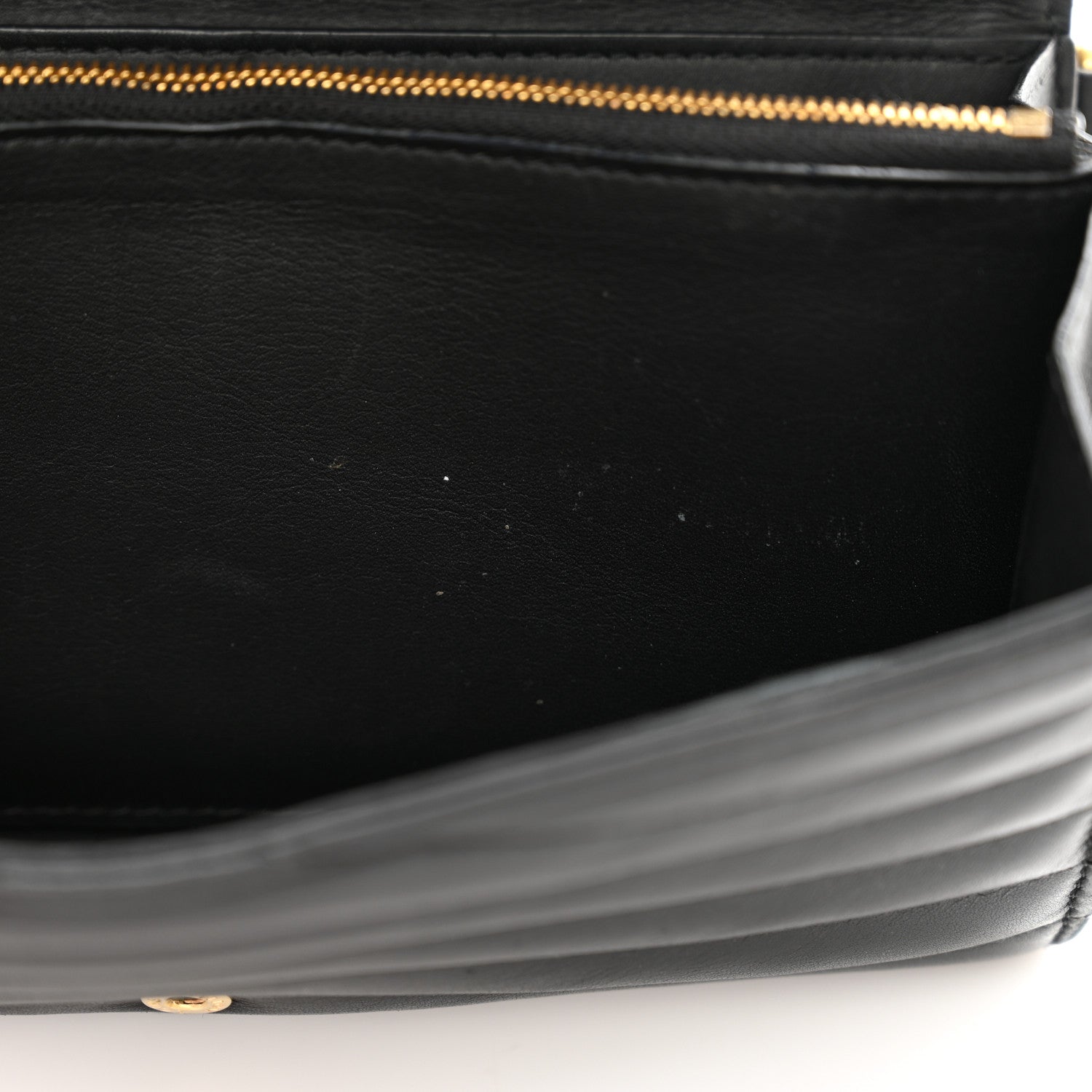 Louis Vuitton Calfskin New Wave Long Wallet Black 8 of 10