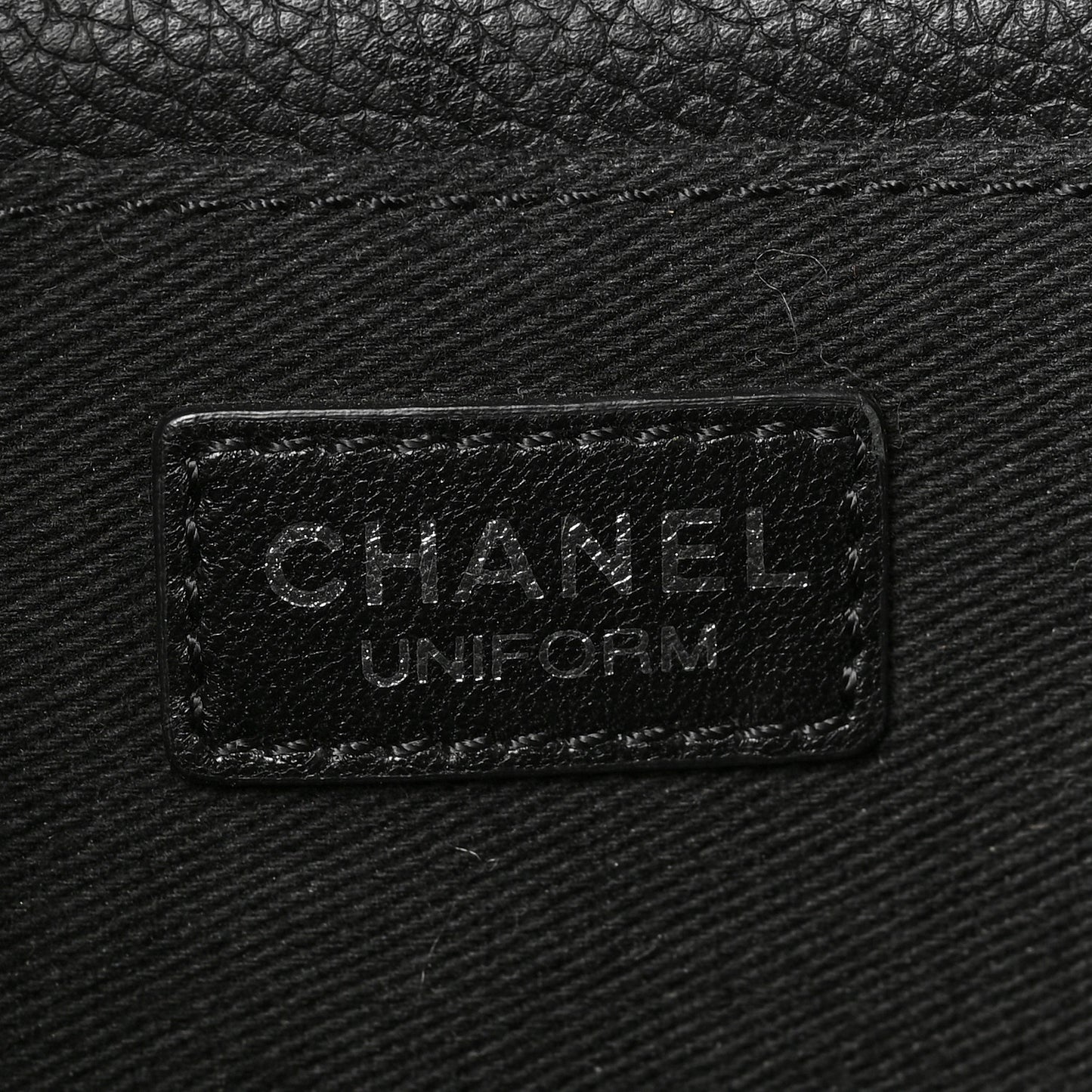 Grained Calfskin Quilted 2.55 Reissue Flap Belt Bag Clutch Black