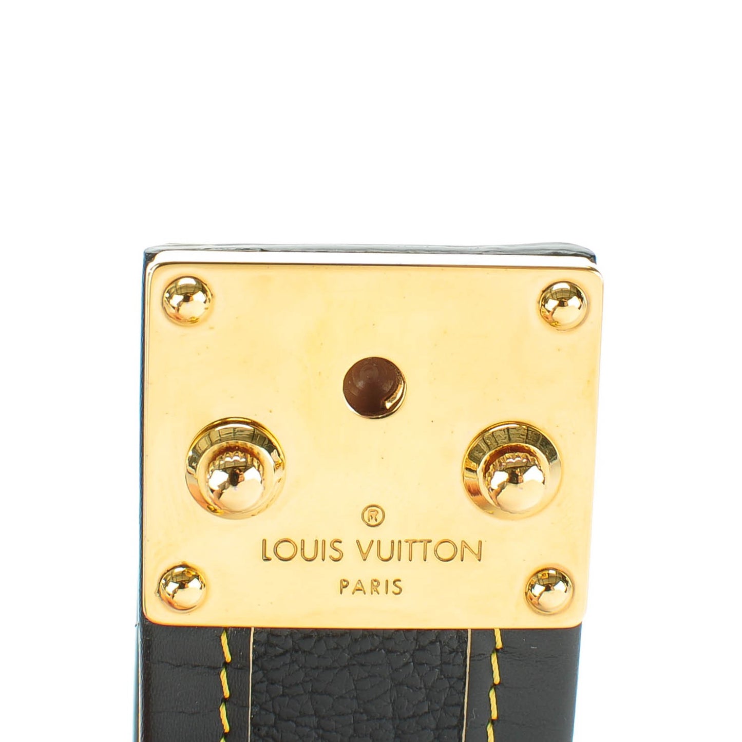 Chèvre Suhali S Lock Bracelet Small Black