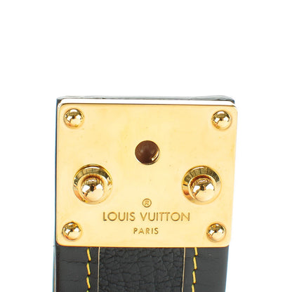 Louis Vuitton Chèvre Suhali S Lock Bracelet Small Black 4 of 7