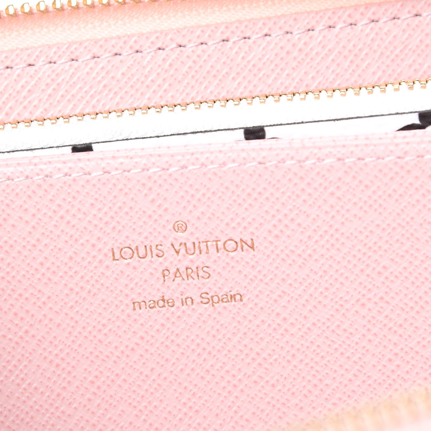Louis Vuitton Monogram Giant Zippy Wallet Rouge Rose 6 of 8