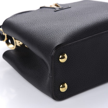 Louis Vuitton Taurillon Capucines BB Black 7 of 10