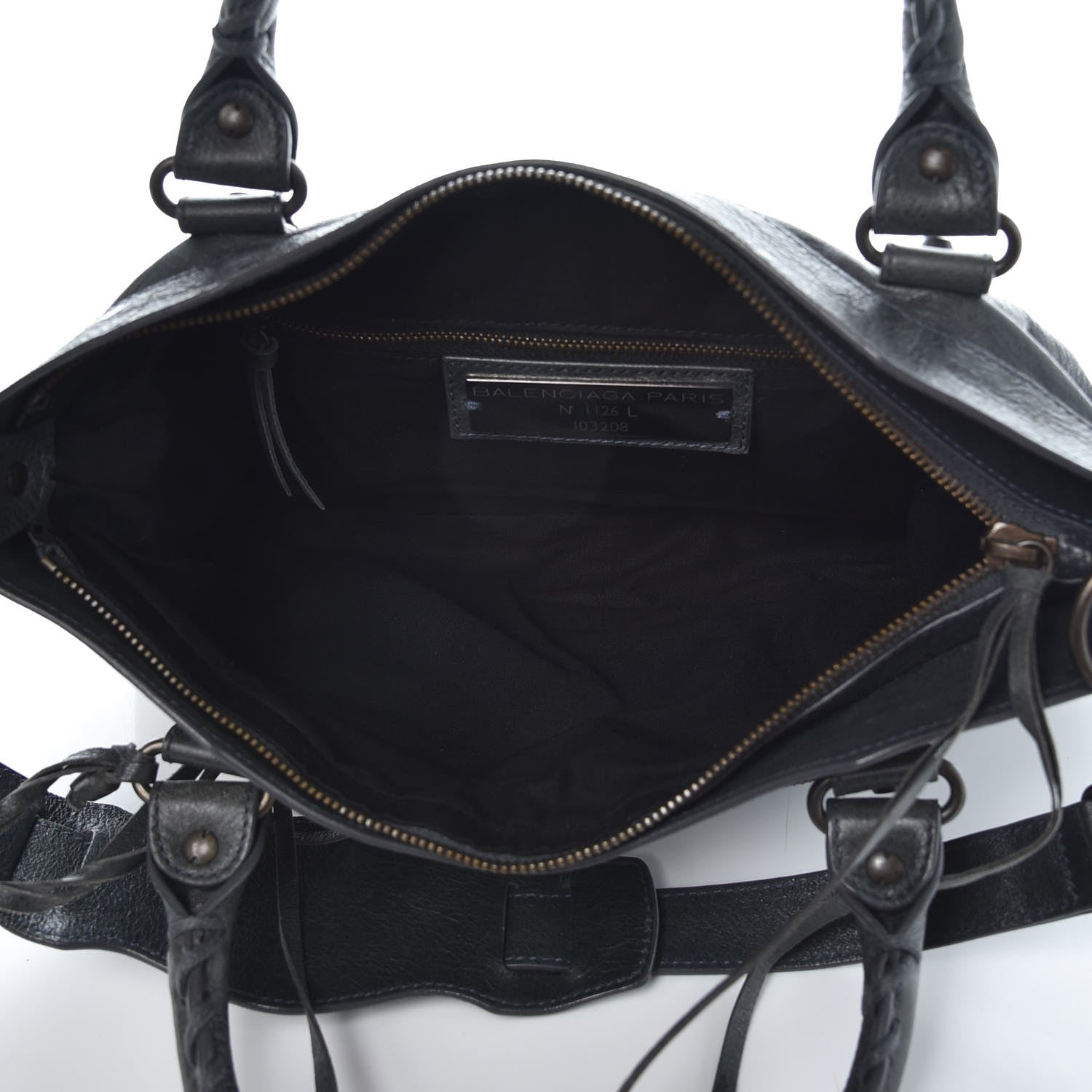 Balenciaga Agneau Classic Hardware First Anthracite 5 of 7