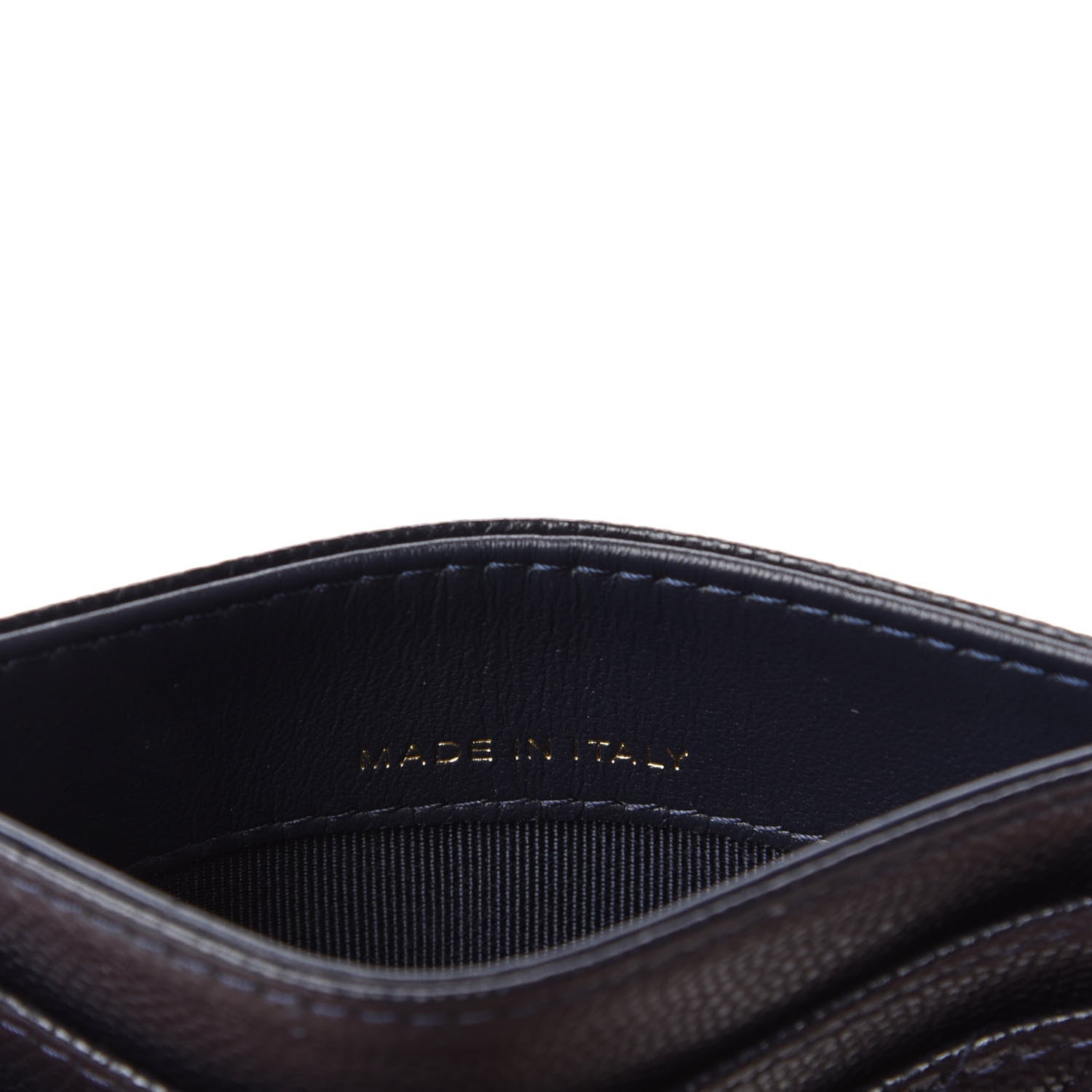 Chanel Caviar Quilted Card Holder Navy 6 of 7