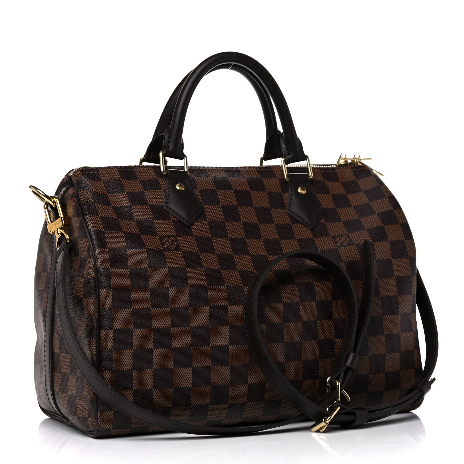 Louis Vuitton Damier Ebene Speedy Bandouliere 30 3 of 13