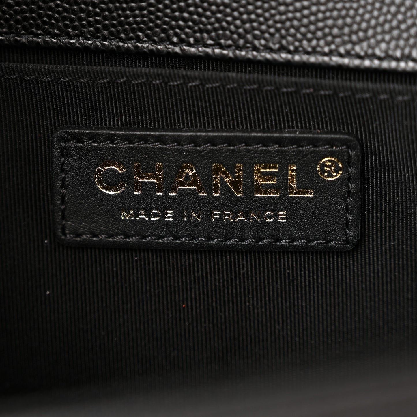 Caviar Quilted Medium Boy Flap Black