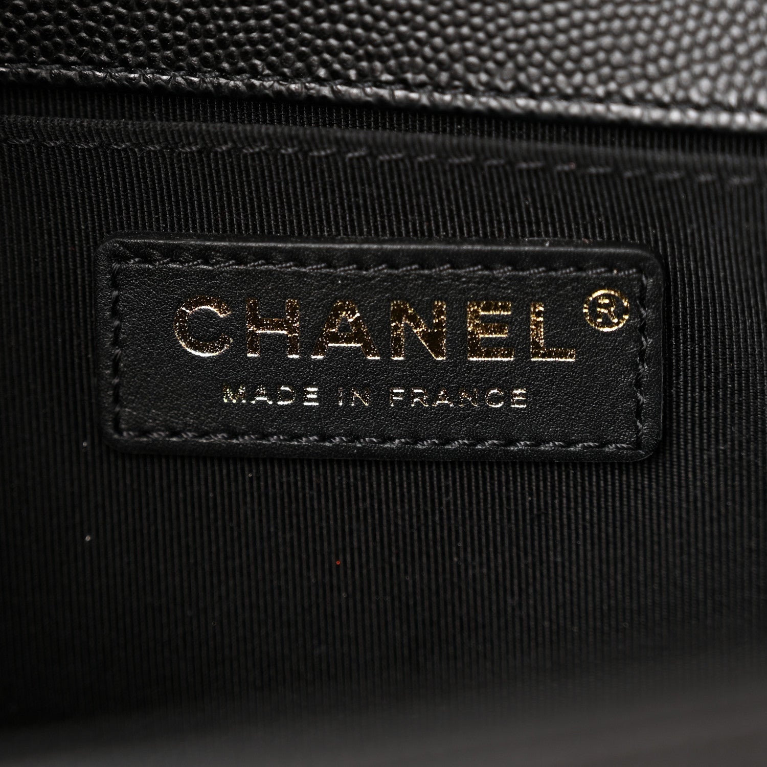 Chanel Caviar Quilted Medium Boy Flap Black 6 of 11