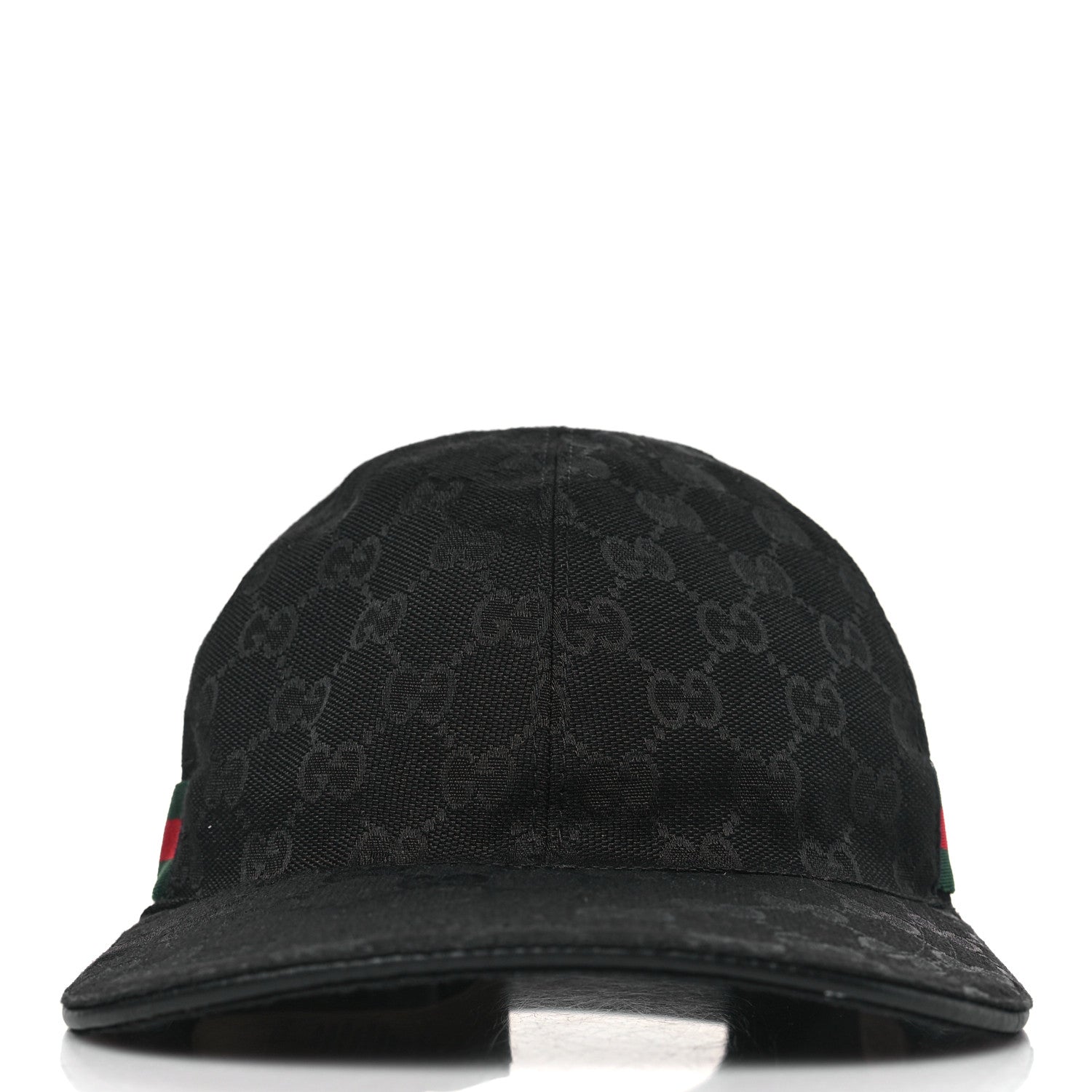 Gucci Monogram Web Baseball Hat S Black 2 of 8
