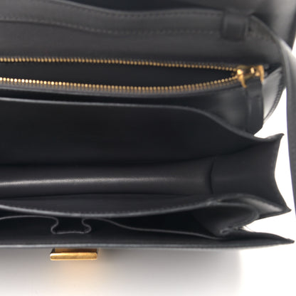 Celine Box Calfskin Medium Classic Box Flap Bag Anthracite 5 of 14