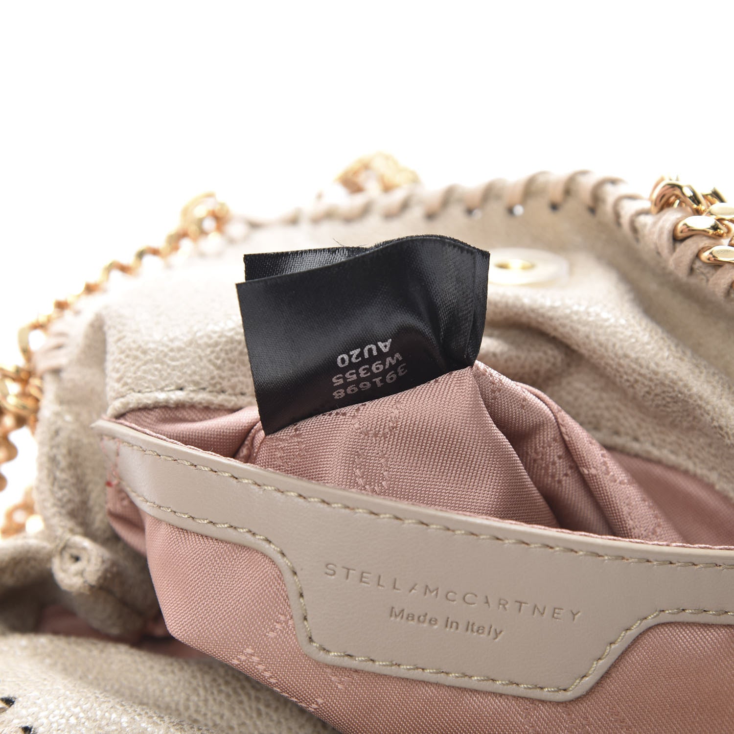 Stella McCartney Shaggy Deer Tiny Falabella Tote Taupe 7 of 10