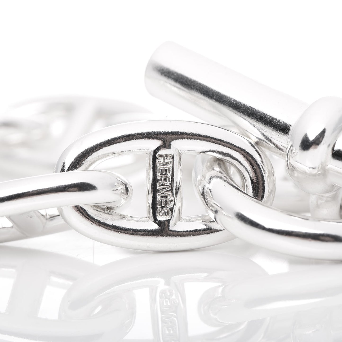Sterling Silver TGM Chaine D'Ancre Bracelet 17