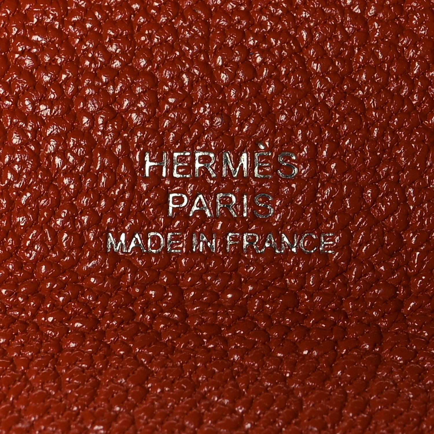 Hermes Chevre Mysore Bastia Verso Coin Purse Bleu Frida Cuivre 6 of 7