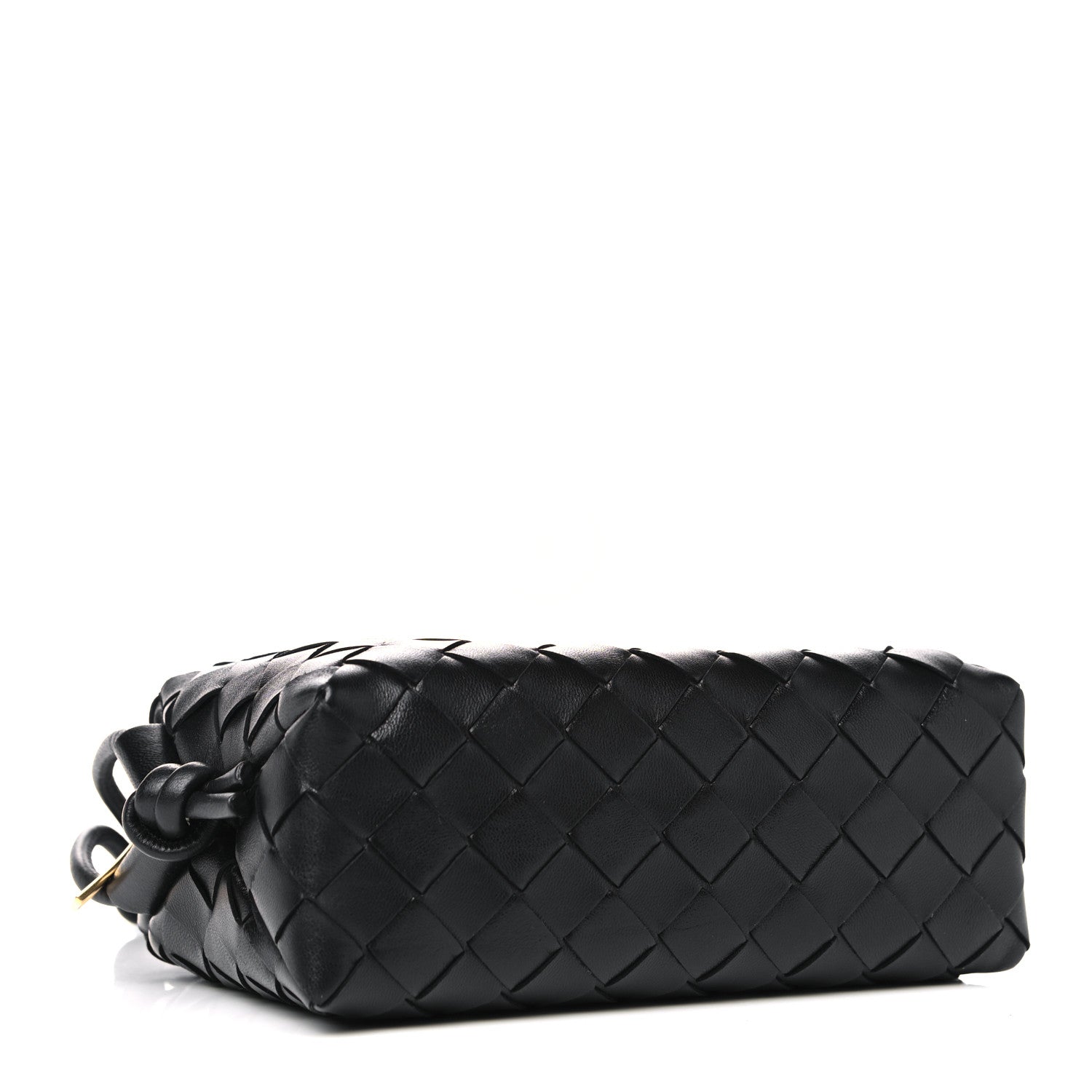Bottega Veneta Nappa Intrecciato Nodini Mini Crossbody Black 3 of 4