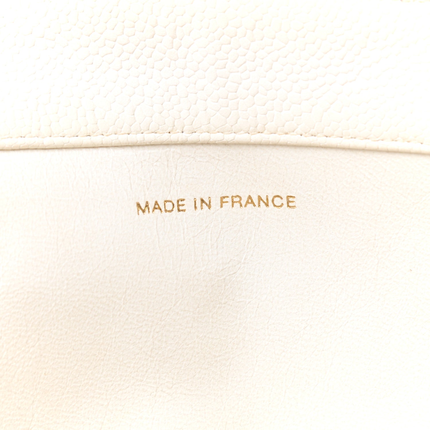 Chanel Caviar CC Timeless Tote White 8 of 13