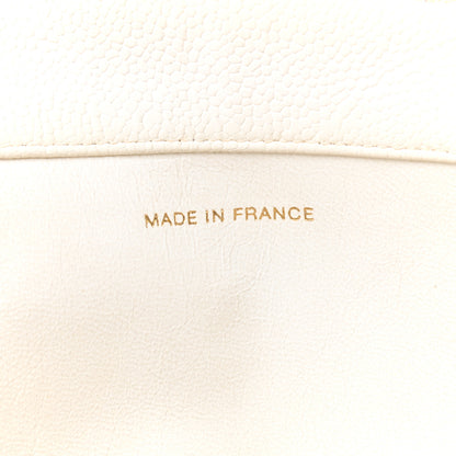 Chanel Caviar CC Timeless Tote White 8 of 13
