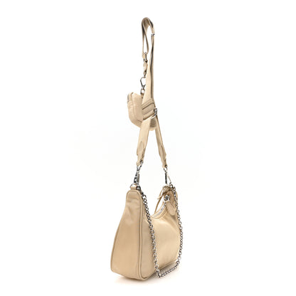 Prada Nylon Re-Edition 2005 Shoulder Bag Deserto 3 of 14