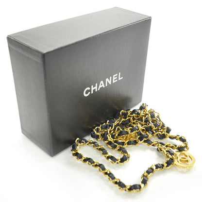 Chanel Leather Chain CC Medallion Belt 3 of 5