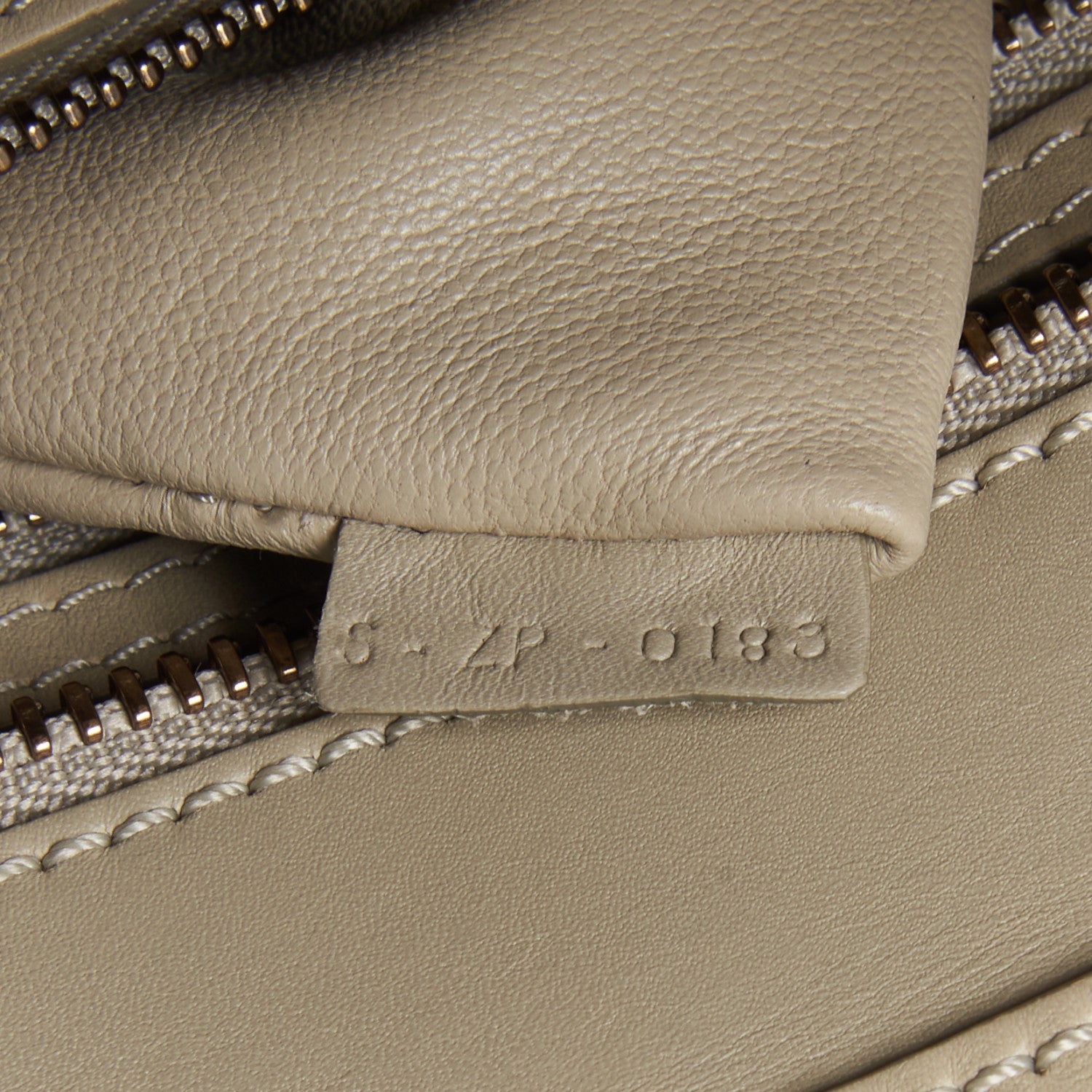 Celine Smooth Calfskin Micro Luggage Mastic 9 of 10