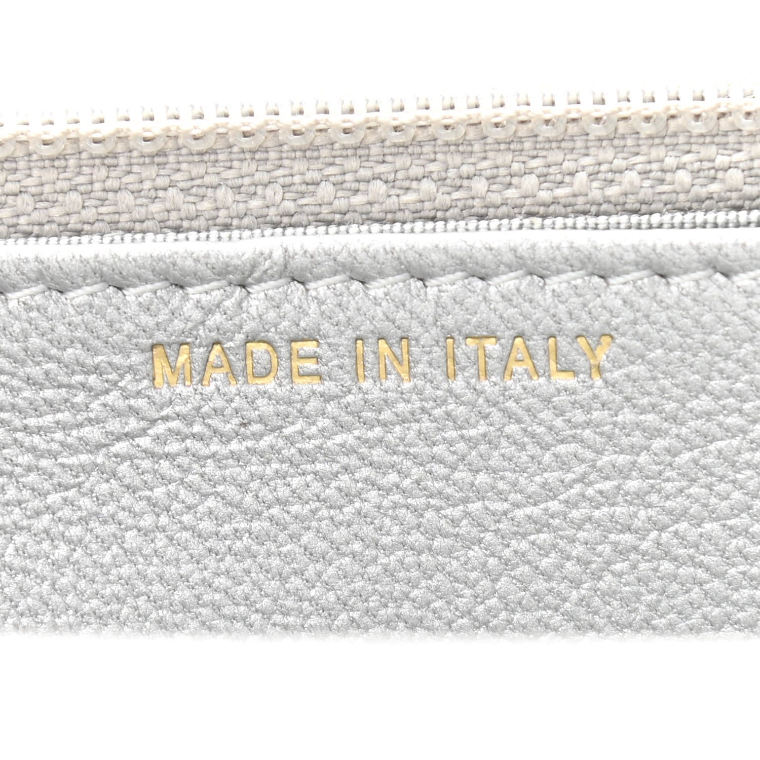 Chanel Metallic Lambskin Quilted Chanel 19 Wallet On Chain WOC Silver 7 of 13