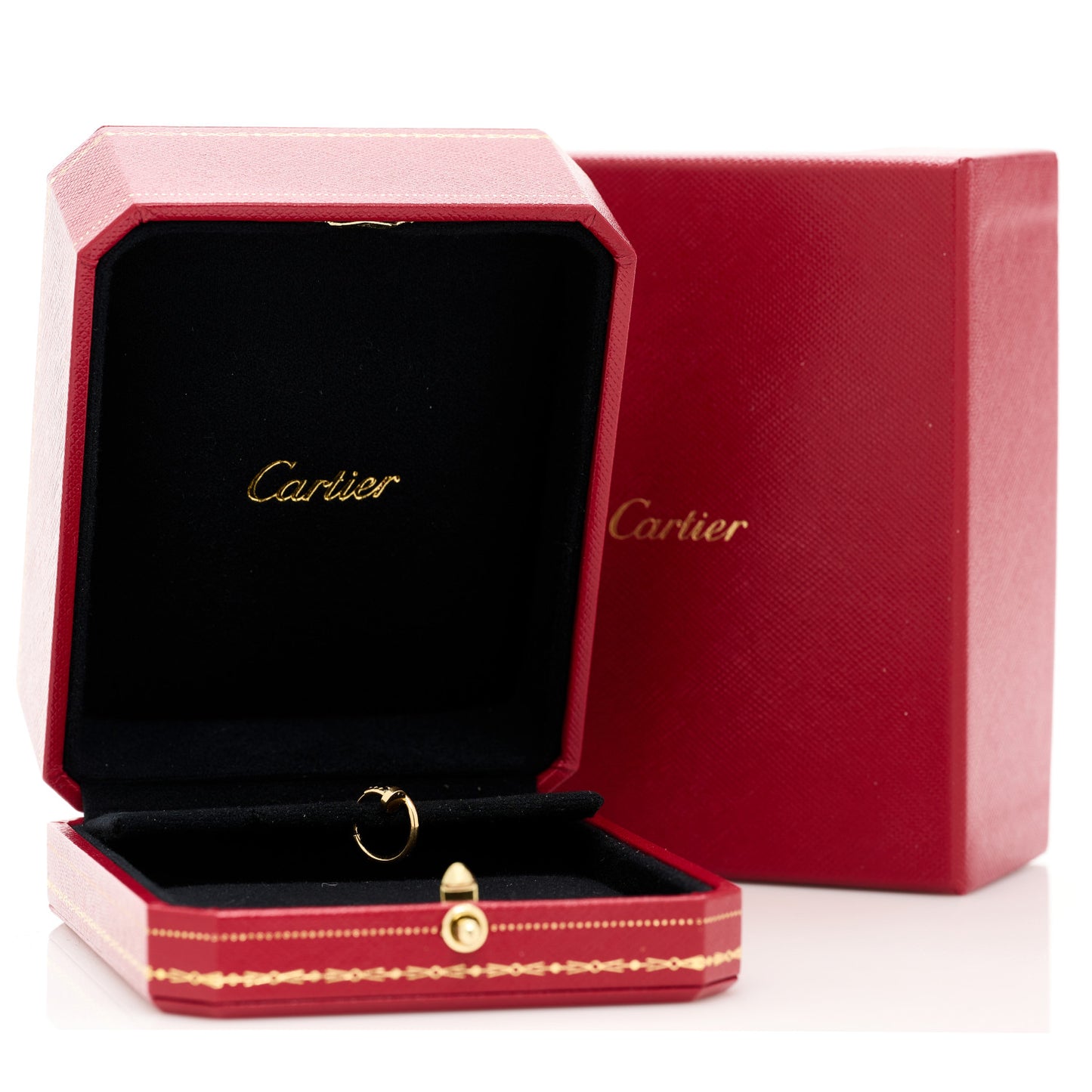 18K Yellow Gold Juste Un Clou Single Hoop Earring