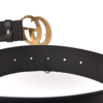 Gucci Calfskin Double G 40mm Belt 85 34 Black 5 of 6