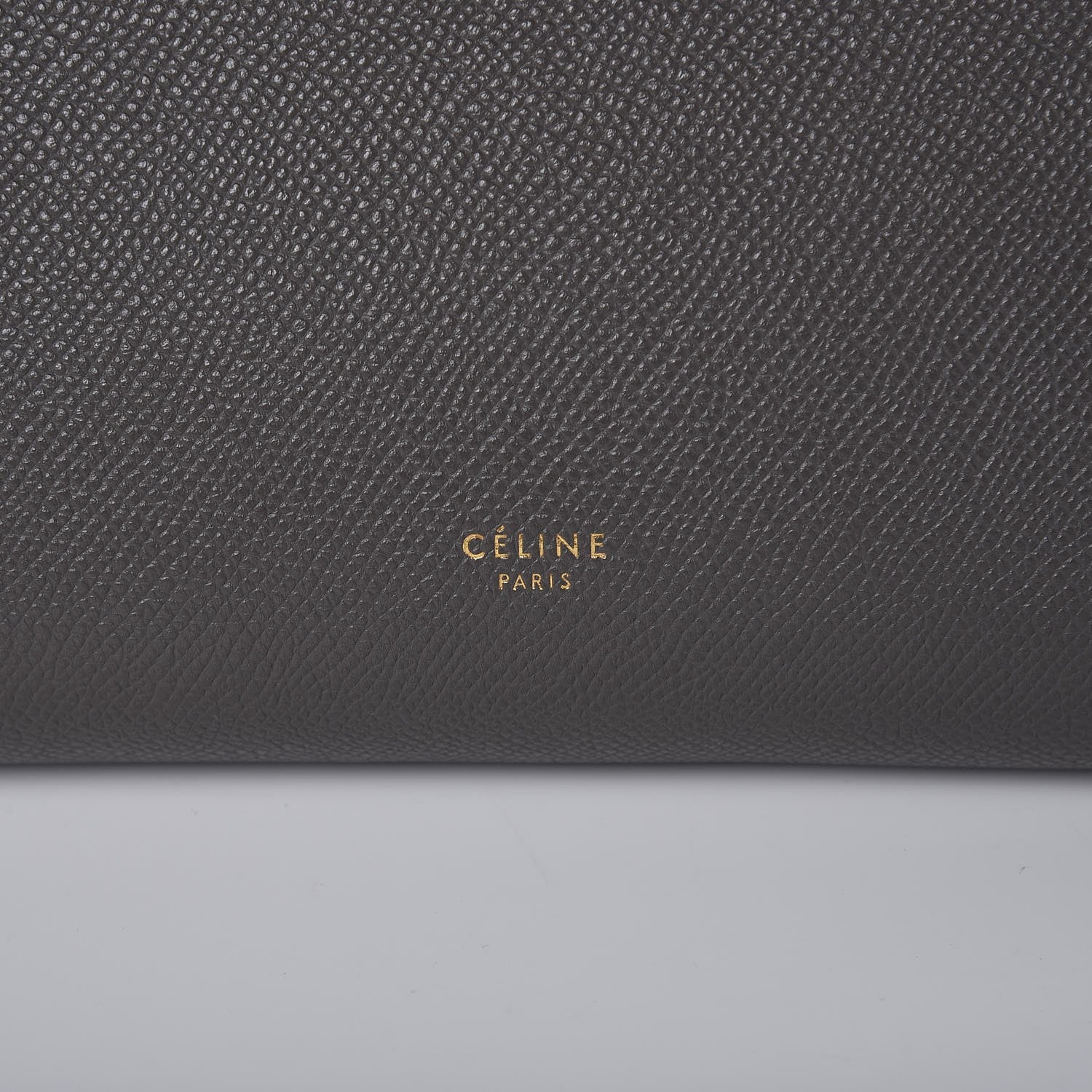 Celine Grained Calfskin Micro Belt Bag Grey 6 of 7