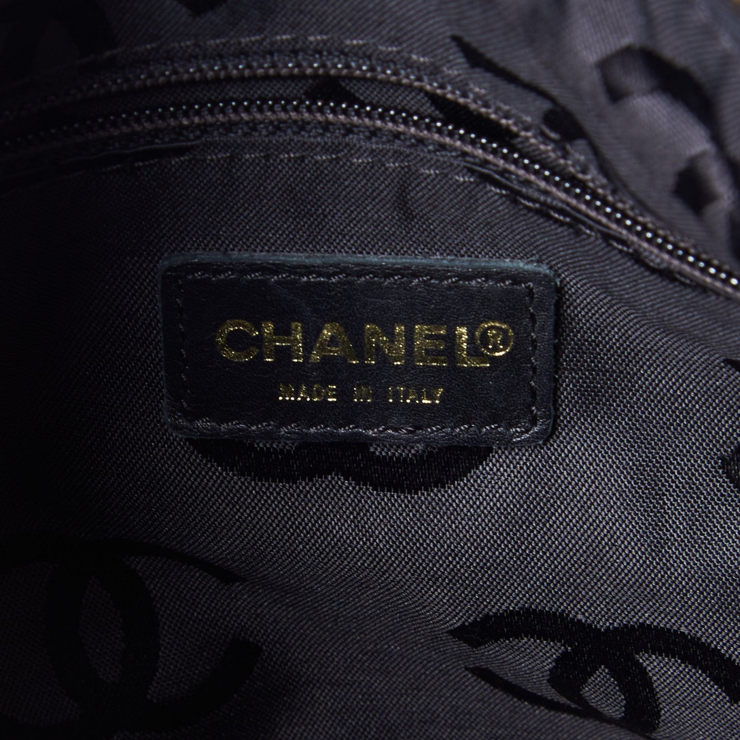 Chanel Calfskin Wild Stitch Hobo Black 8 of 9