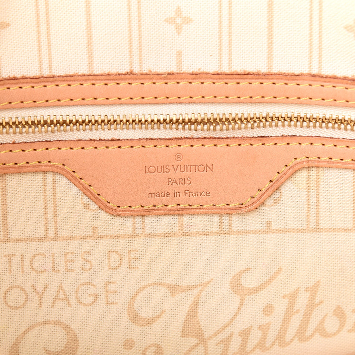 Louis Vuitton Damier Azur Neverfull PM 6 of 15