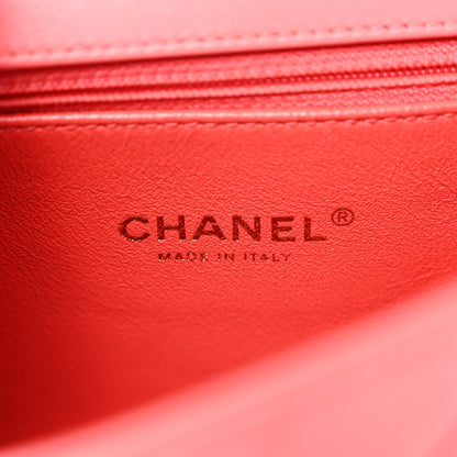 Chanel Caviar Quilted Small CC Filigree Flap Pink 6 of 12