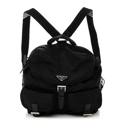 Prada Tessuto Nylon Vela Small Backpack Black 1 of 16