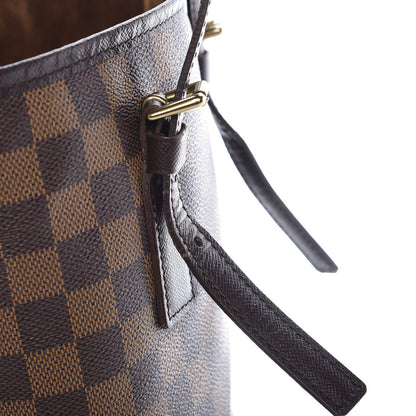 Louis Vuitton Damier Ebene Marais Bucket 23 11 of 13