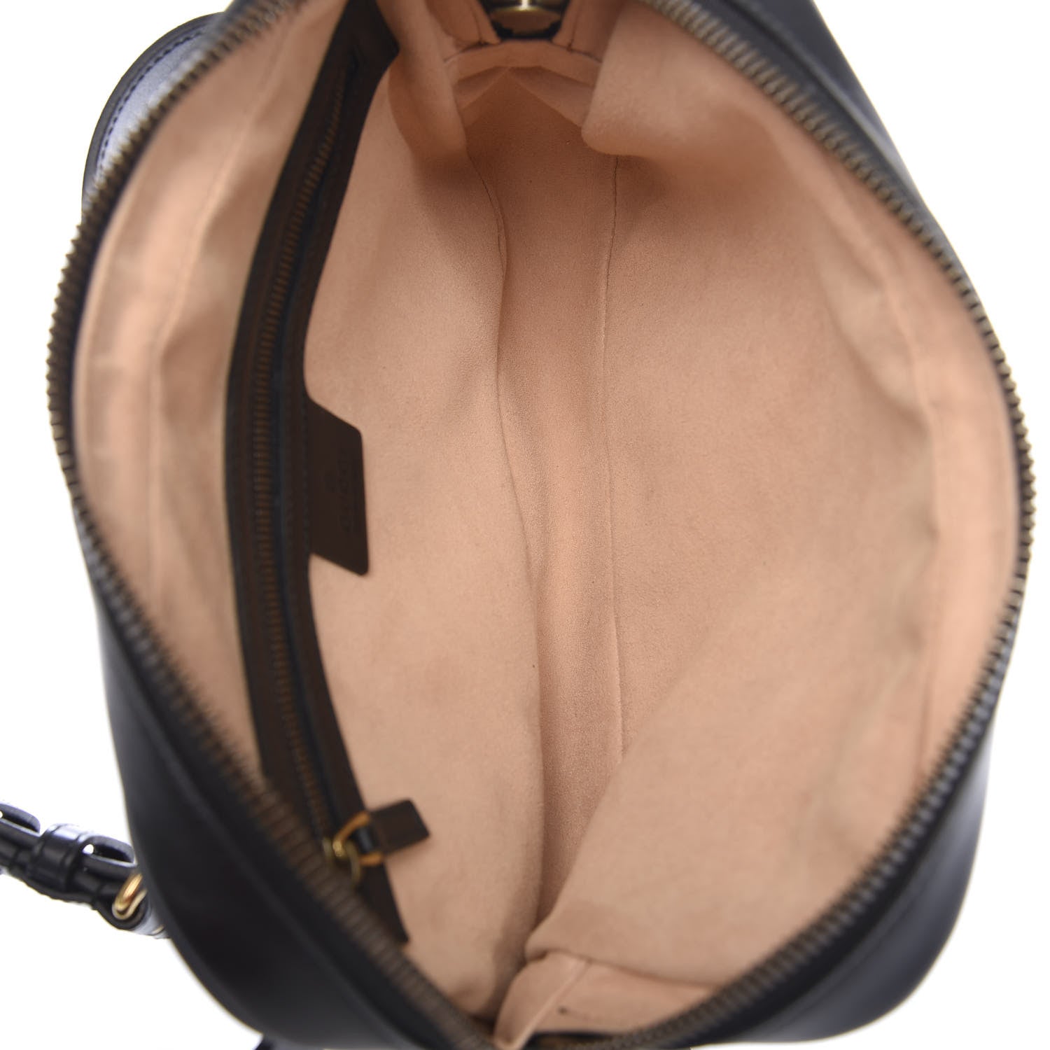 Gucci Calfskin Matelasse Mens GG Marmont Belt Bag 90 36 Black 5 of 10