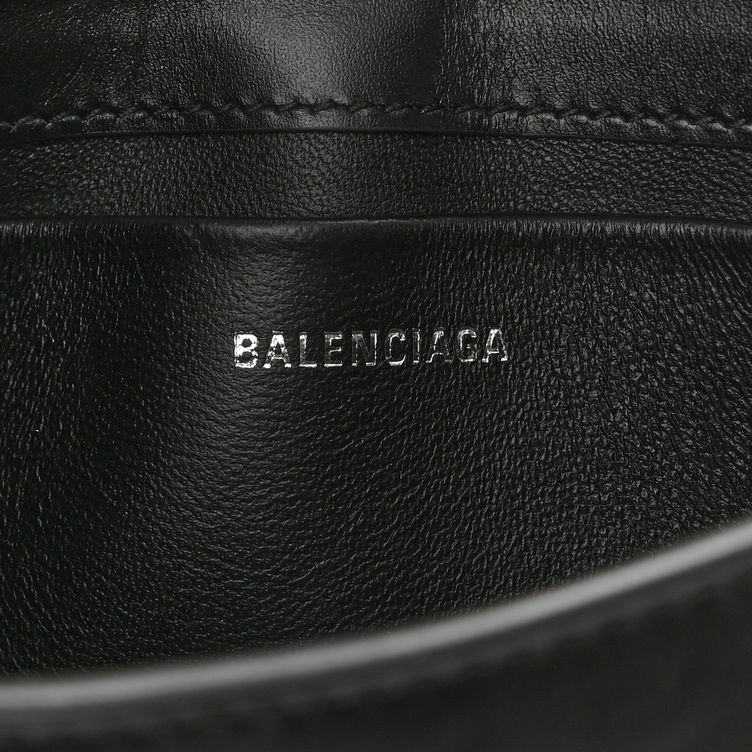 Balenciaga Box Calfskin Monochrome Small XX Flap Stretch Bag Black 6 of 11