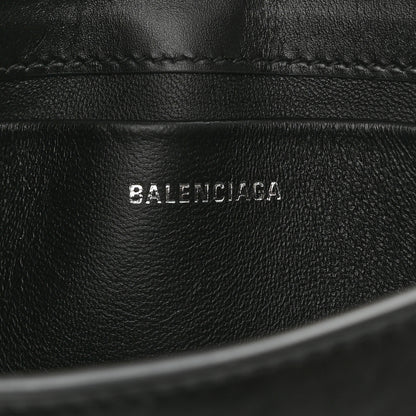 Balenciaga Box Calfskin Monochrome Small XX Flap Stretch Bag Black 6 of 11