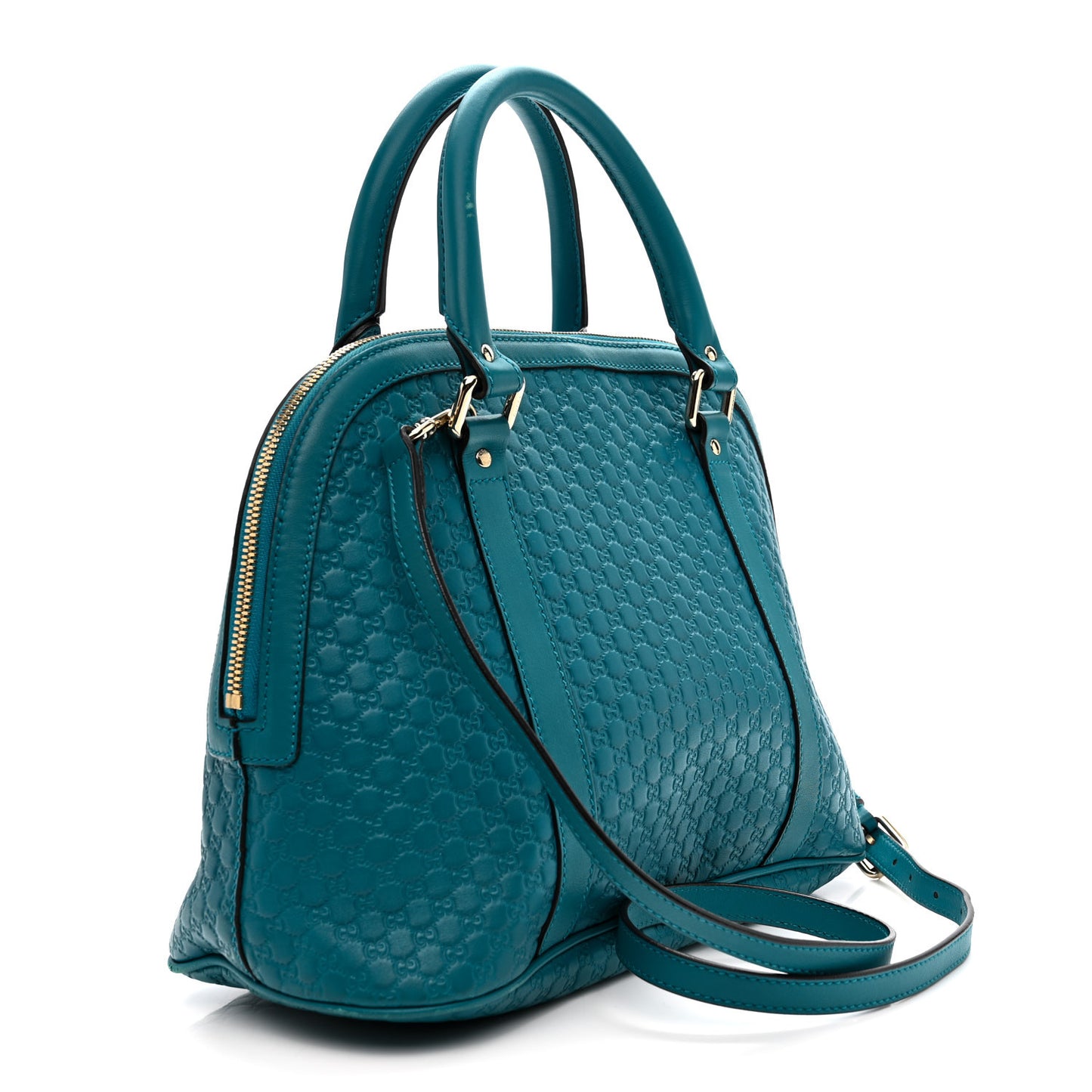 Microguccissima Medium Dome Bag Deep Cobalt