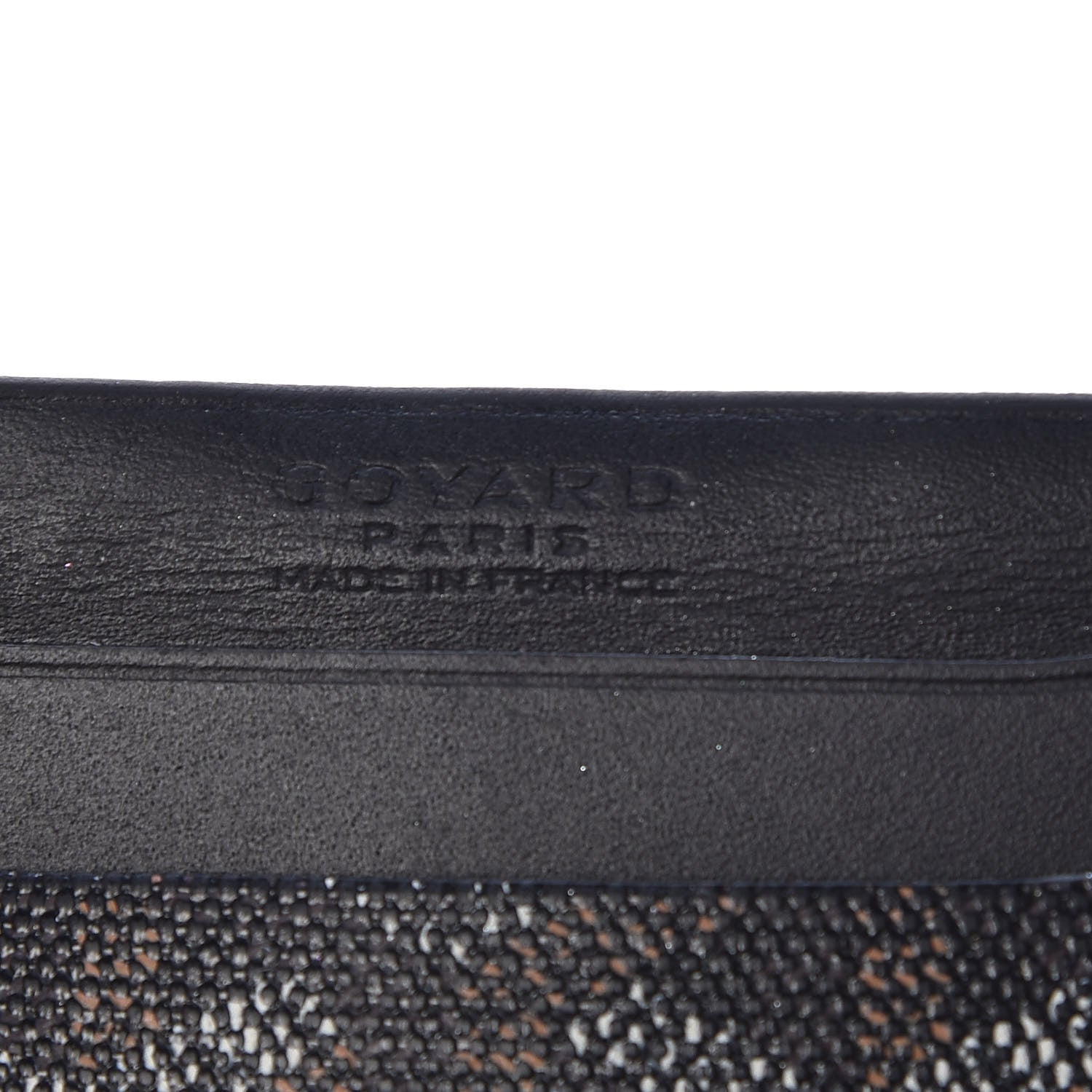 Goyard Goyardine Saint Sulpice Card Holder Black 5 of 10