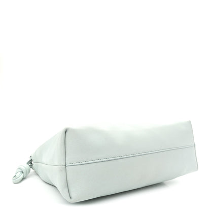 Loewe Mellow Nappa Medium Donut Chain Flamenco Knot Clutch Frozen 4 of 11