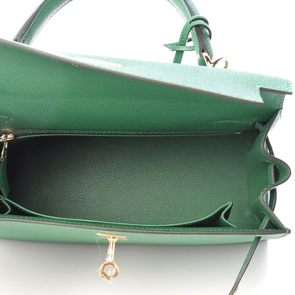 Hermes Epsom Kelly Sellier 25 Cactus 14 of 38